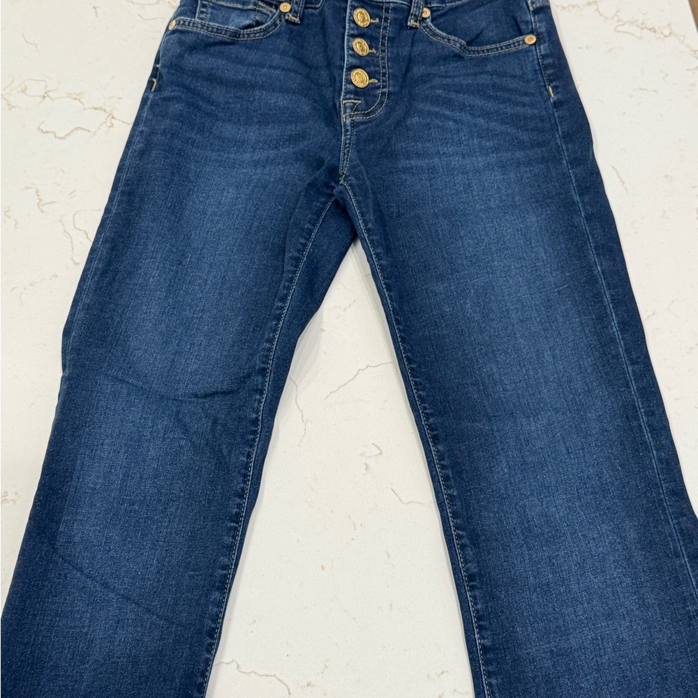 7 For All Mankind Blue boot cut Leg Jeans
